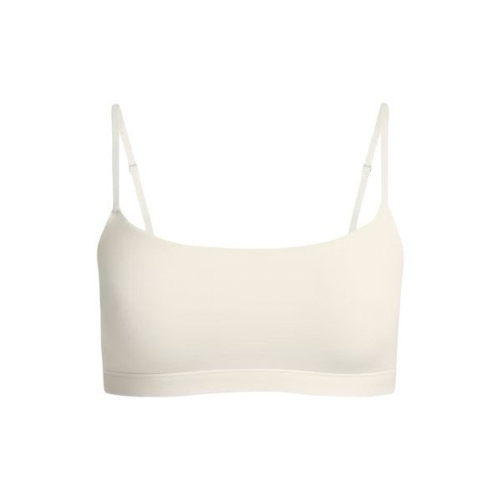 Skims Cotton Jersey Maternity Nursing Scoop Bralette - New - Marble - Small